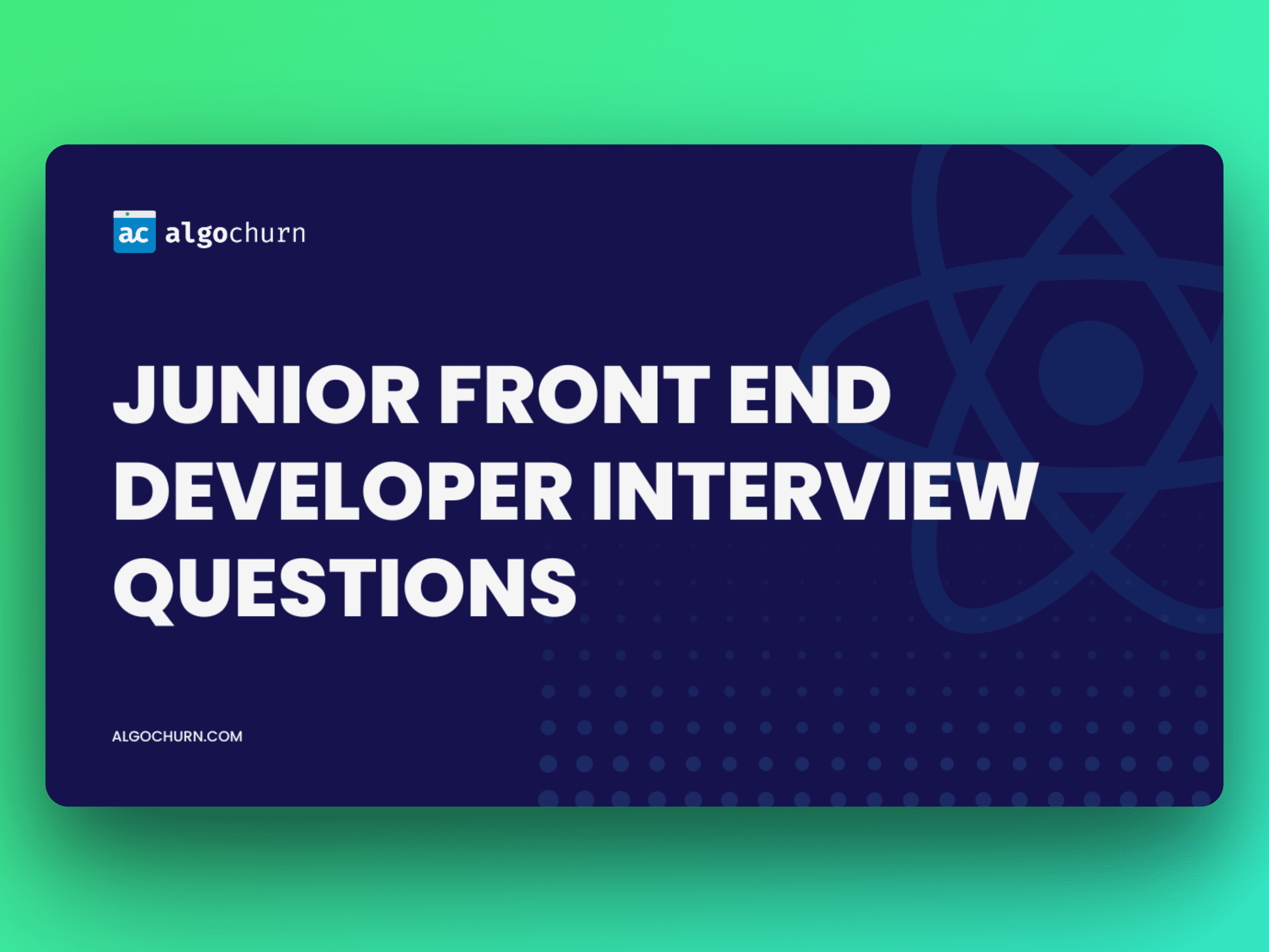 What You Need to Know as a Junior Front-end Developer in 2022?