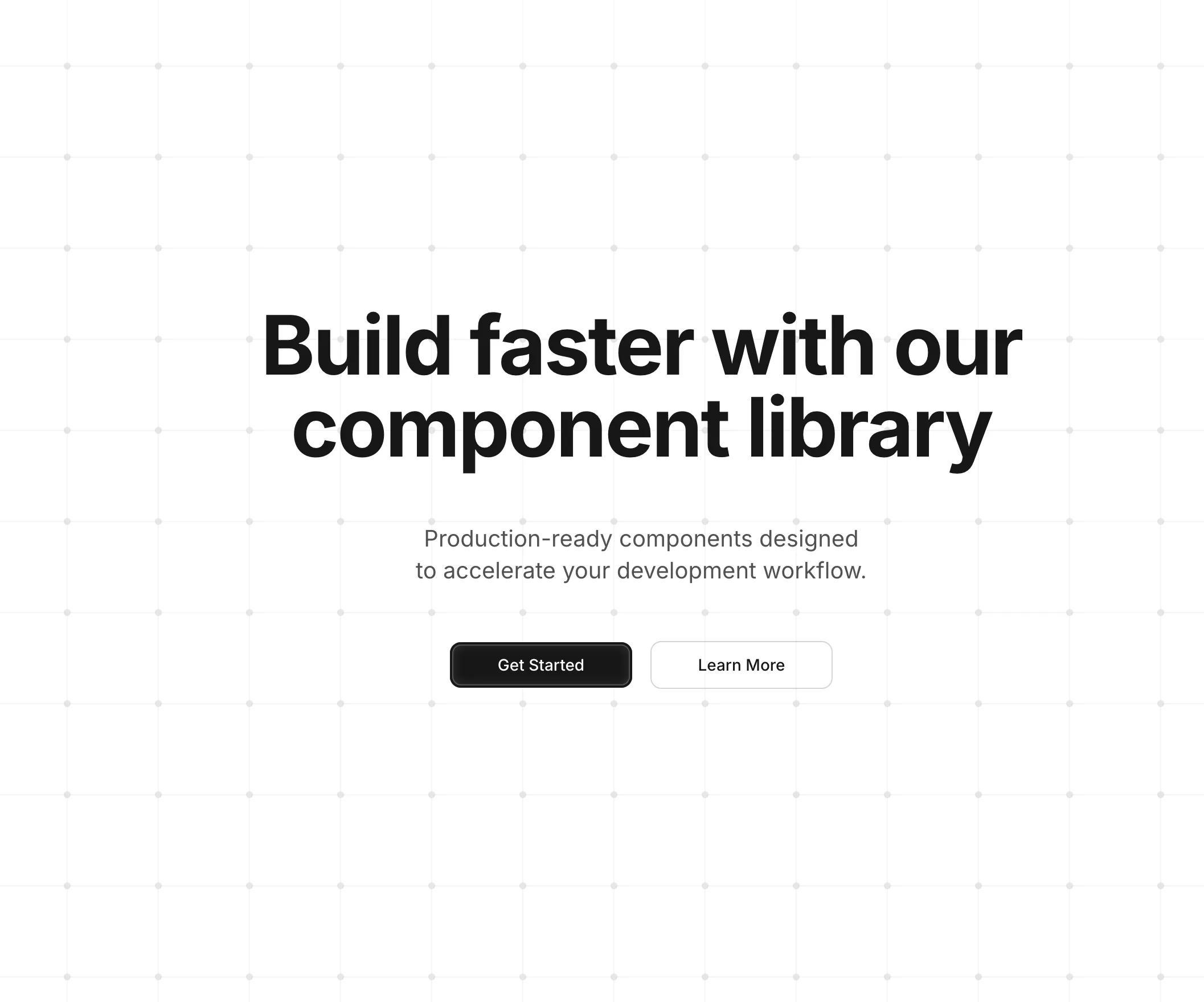 Background Grid with Dots