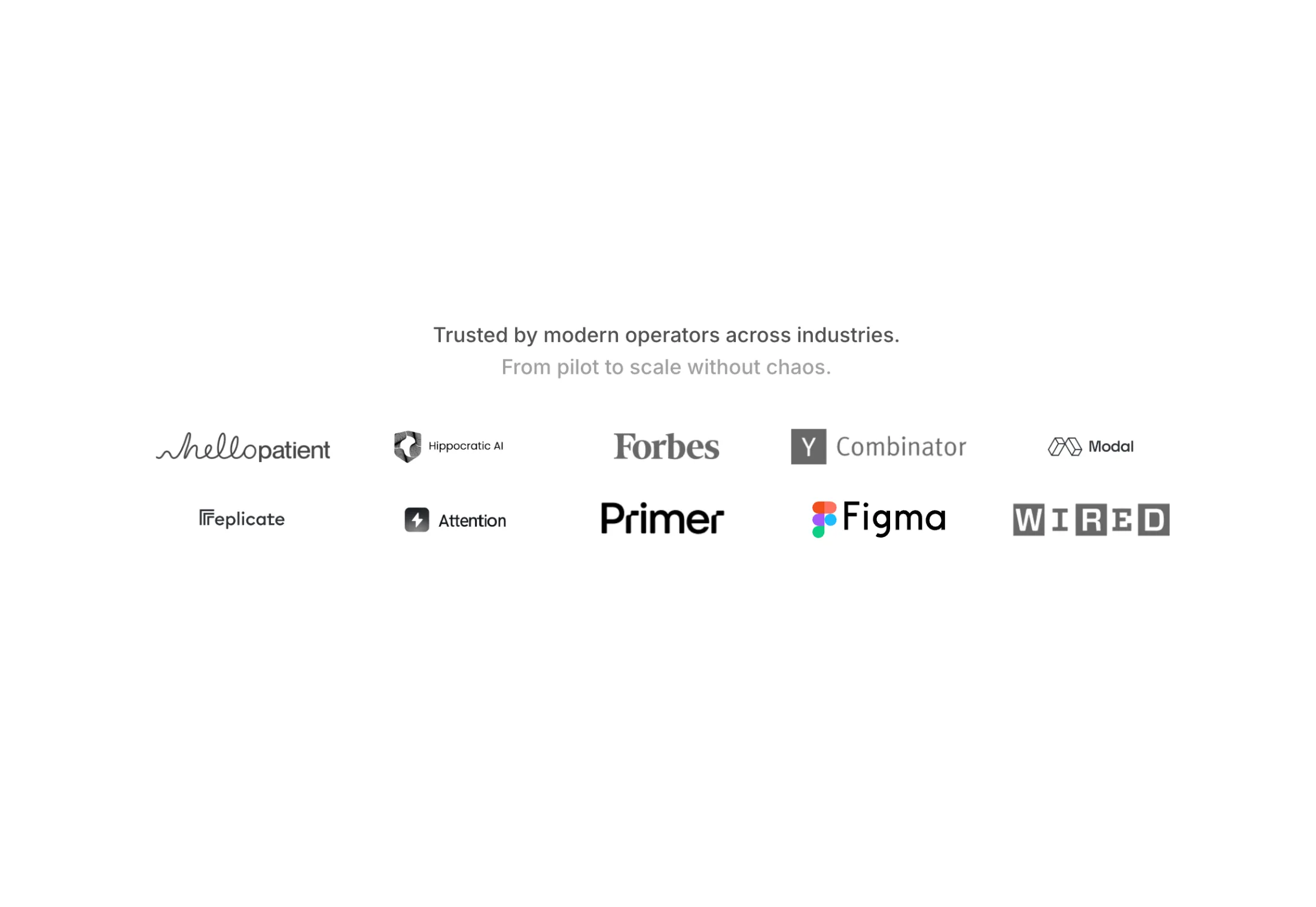 Logo Cloud With Swap Animation