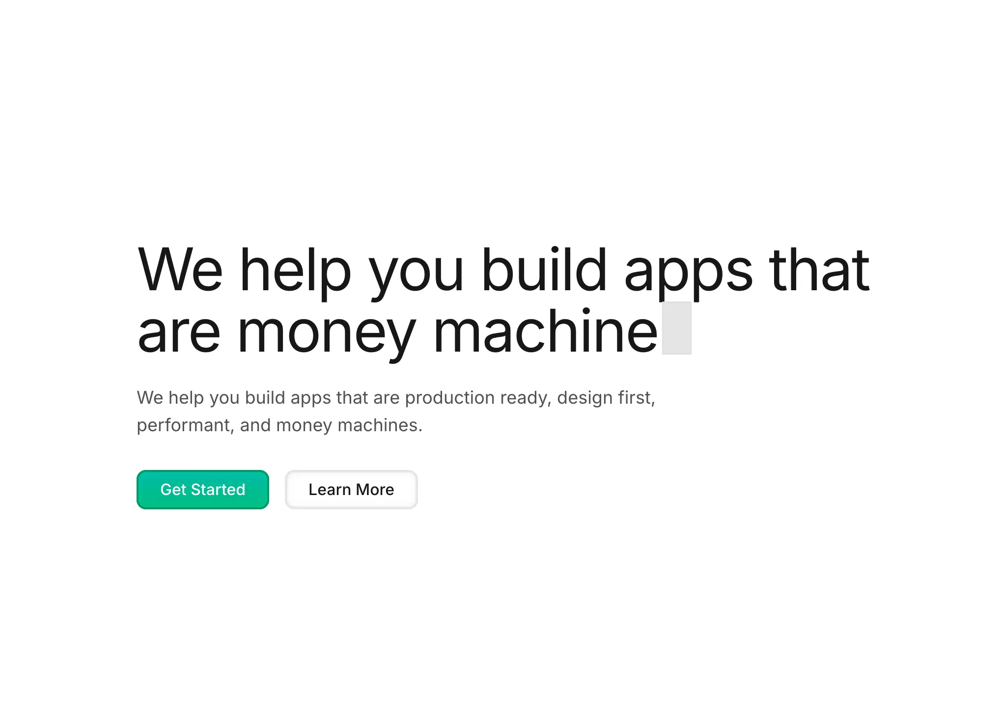 Text Generate Typewriter