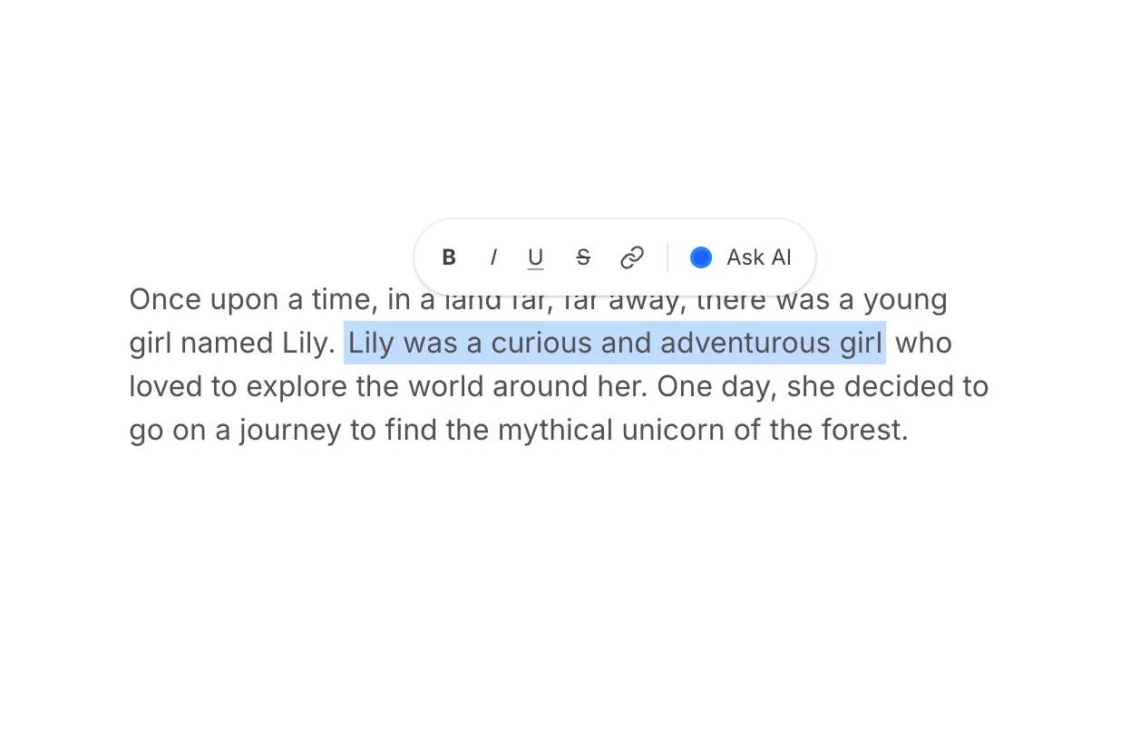 Text Highlight Illustration