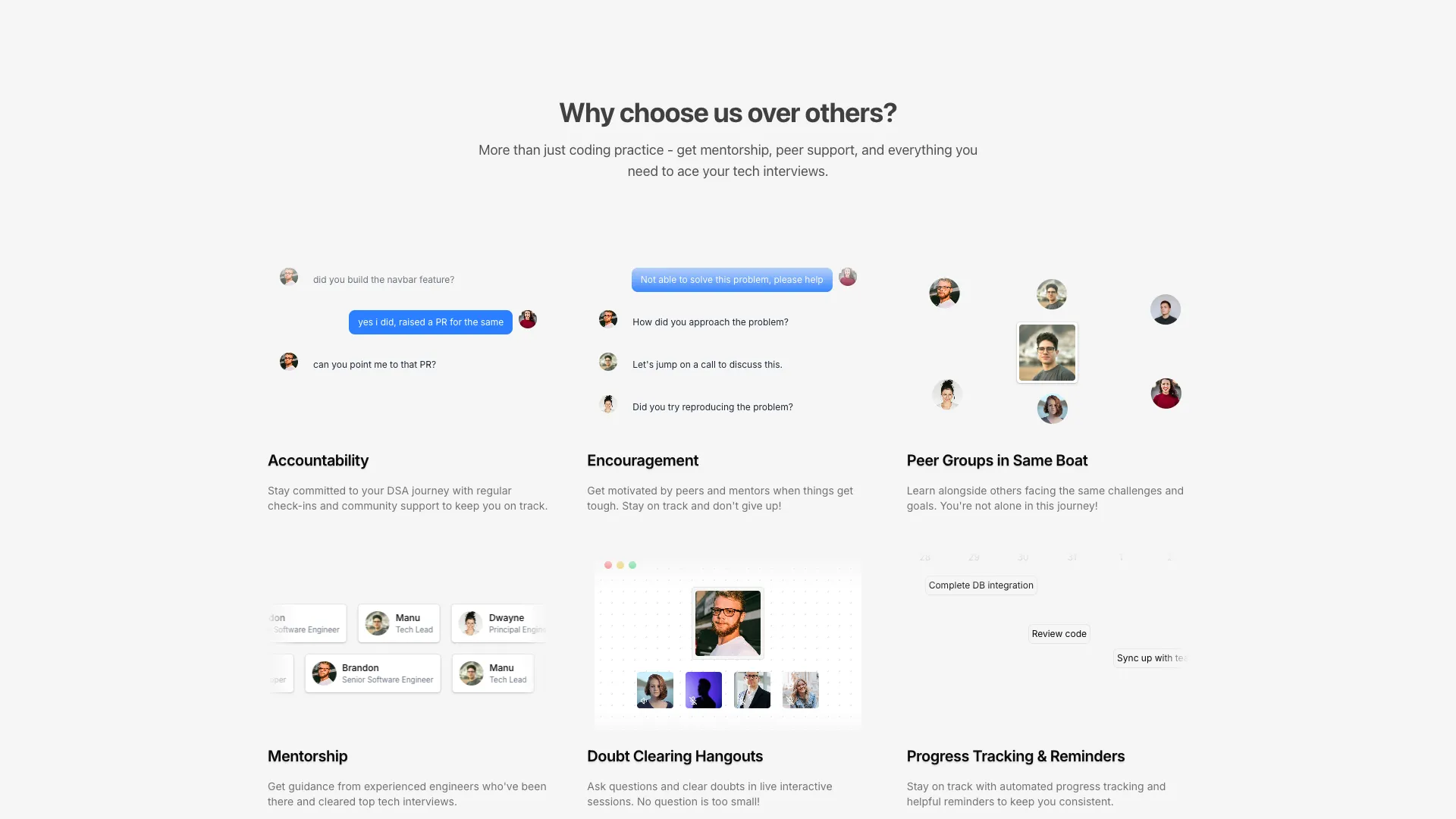 Bento Grid With Skeletons