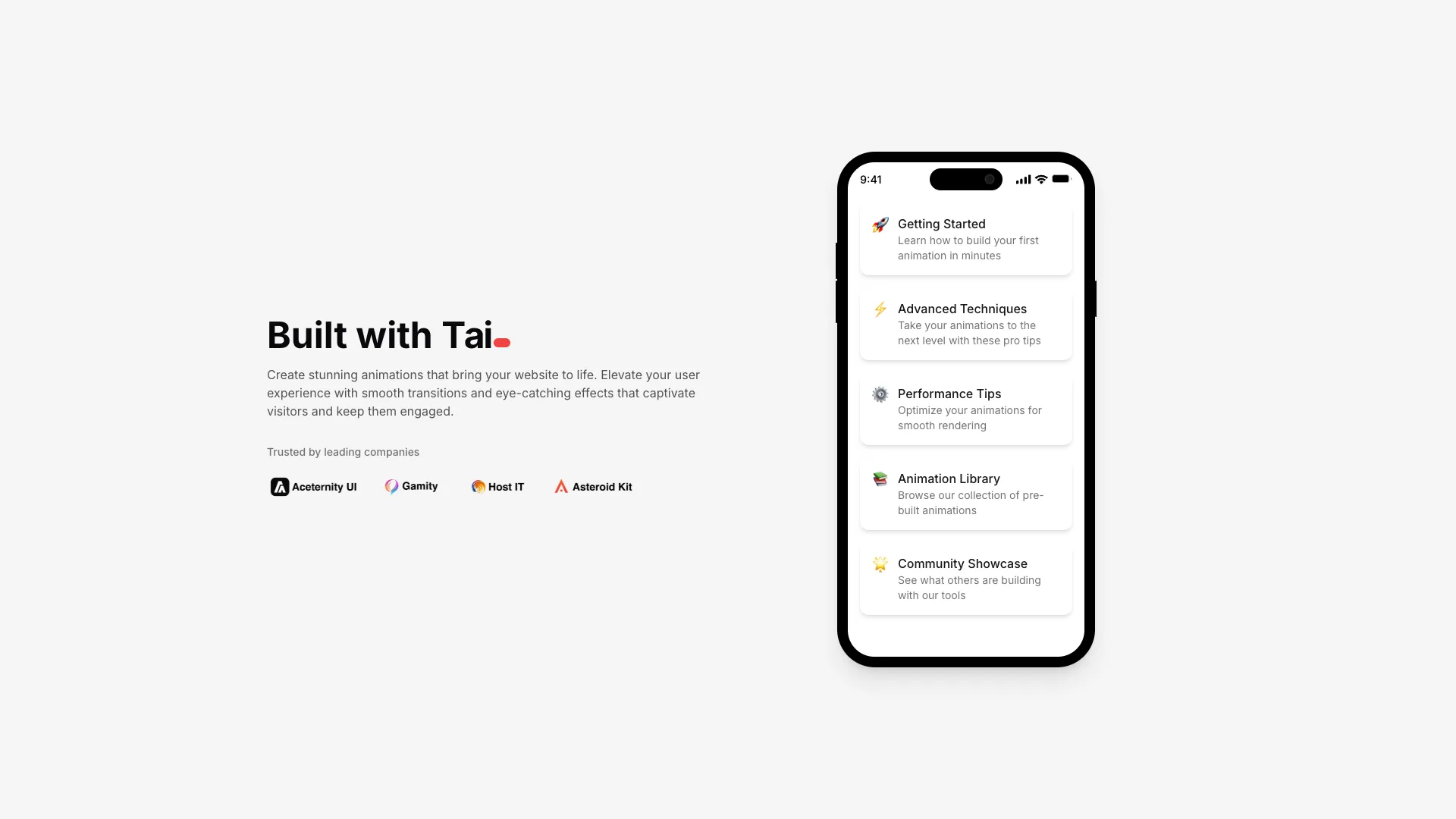 Text Animation Flipping Words
